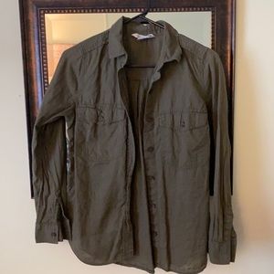 Grey light weight blouse